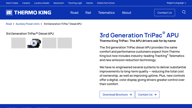 3rd Generation TriPac® Diesel APU