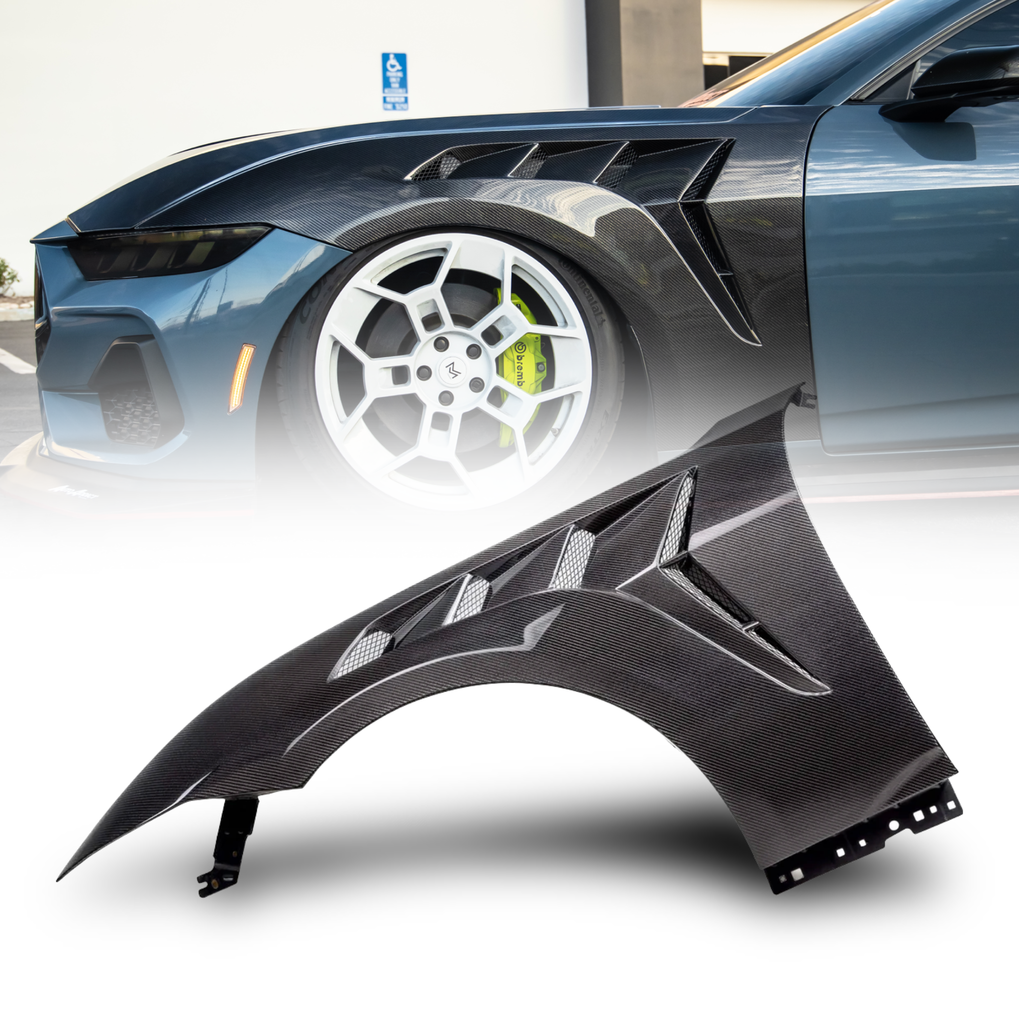 3V Mustang Carbon Fiber Fenders industry insight