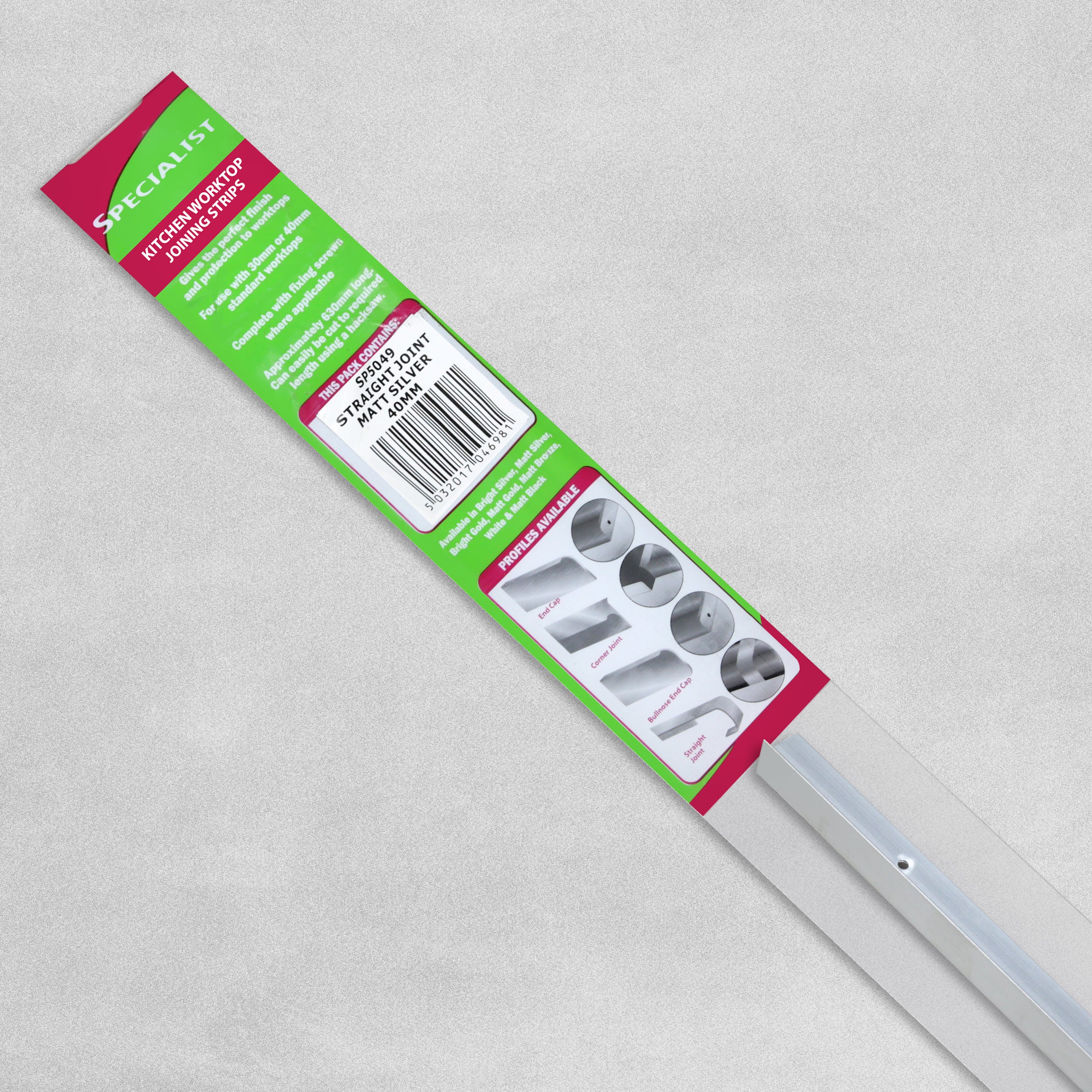 40mm Worktop Jointing Strip