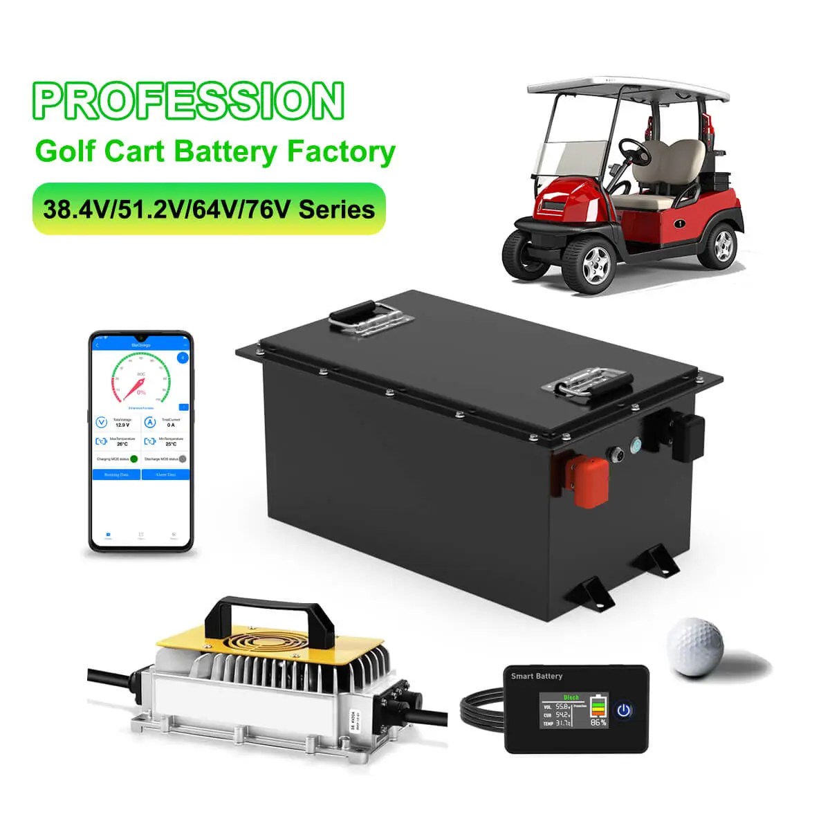 48V Lithium Golf Cart Battery industry insight