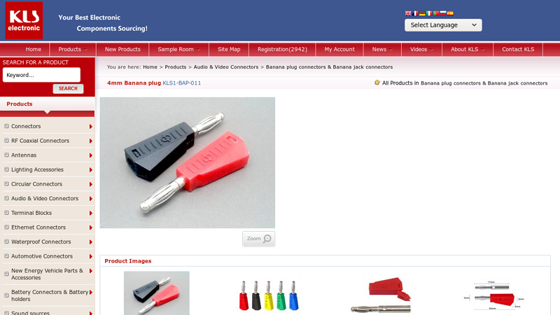 4mm Banana plug manufacturer & supplier