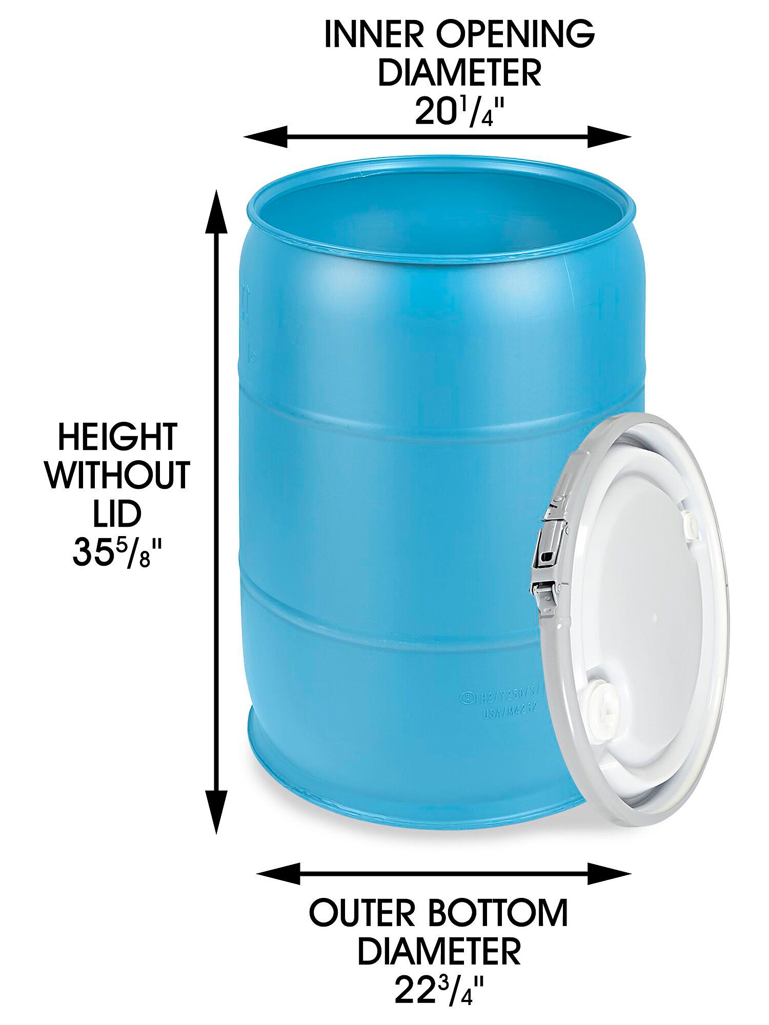 55 Gallon Drum with Lid