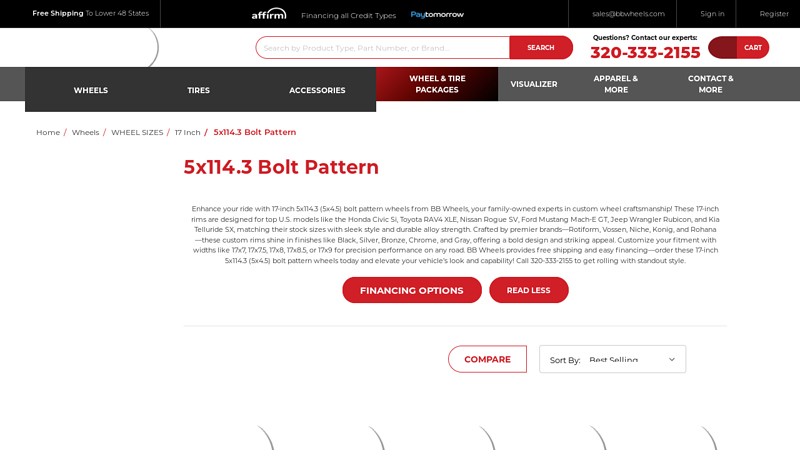 5x114.3 Bolt Pattern