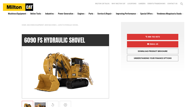6090 FS Hydraulic Shovel