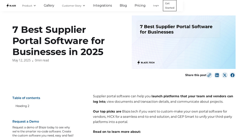 7 Best Supplier Portal Software for Businesses in 2025