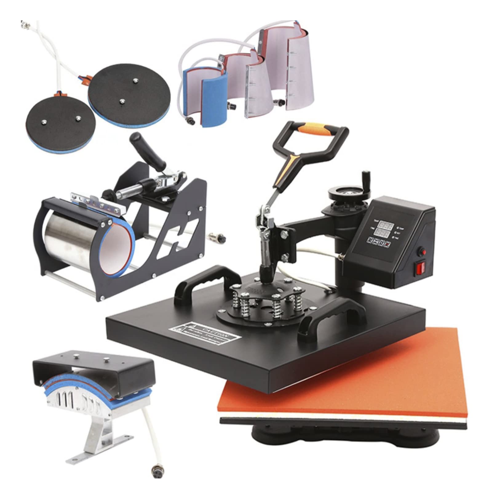 8 IN 1 Combo Sublimation Heat Press Machine 38 x 38cm