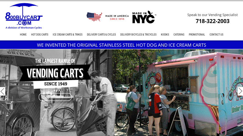 800 Buy Cart Mobile Vending Units Hot Dog, Ice Cream, & Delivery ...