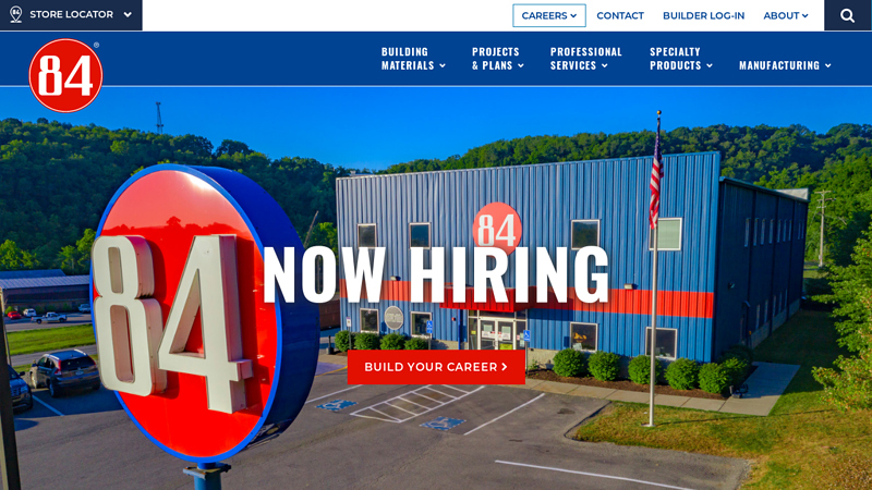 84 Lumber: Lumber Yard