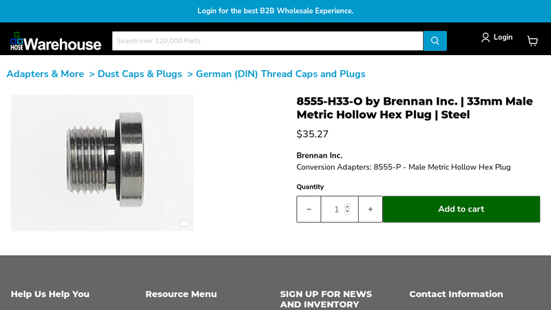 8555-H33-O by Brennan Inc.