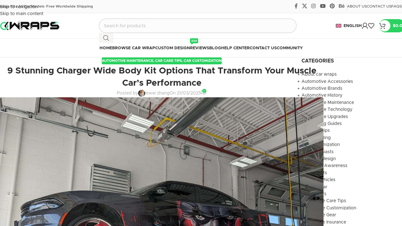 9 Stunning Charger Wide Body Kit Options That Transform Your ...