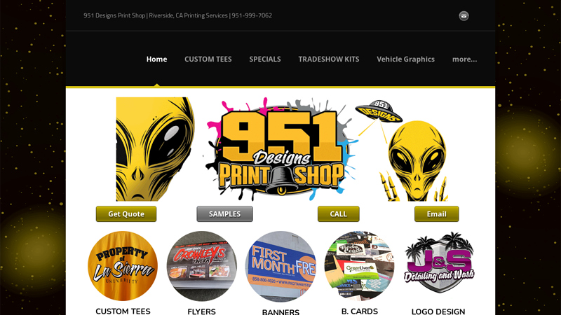 951 Designs: Riverside Custom Printing Shop custom t-shirts