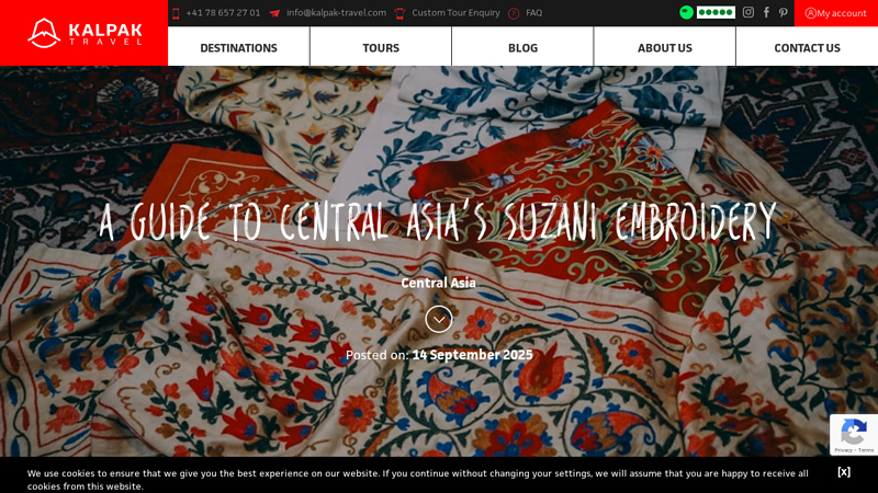 A Guide to Central Asia's Suzani Embroidery