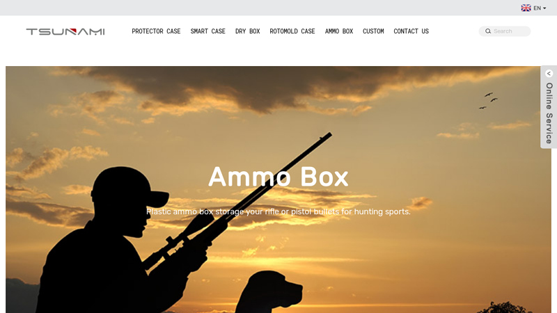 a manufacturer of plastic ammo box