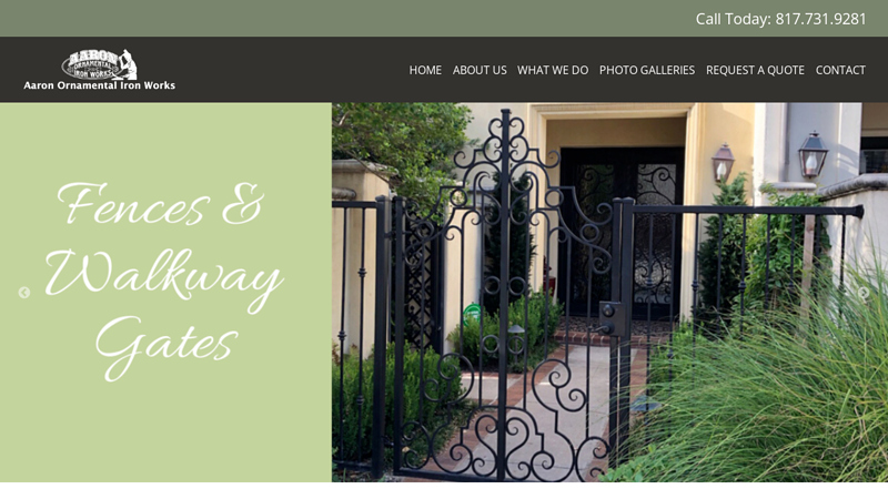 Aaron Ornamental Iron Works