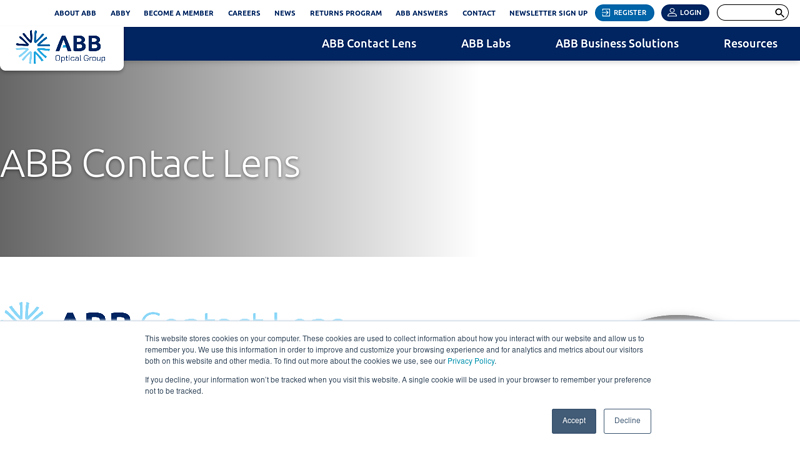 ABB Contact Lens
