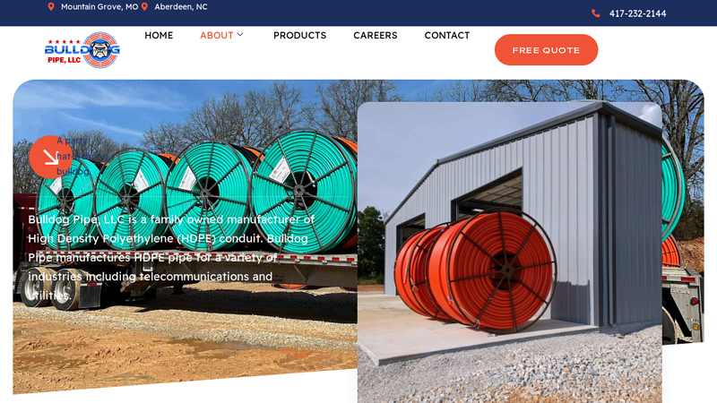 About Bulldog Pipe: The Titans of HDPE Manufacturing