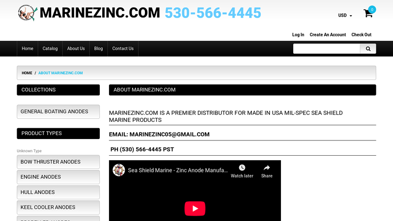 About Marinezinc.com