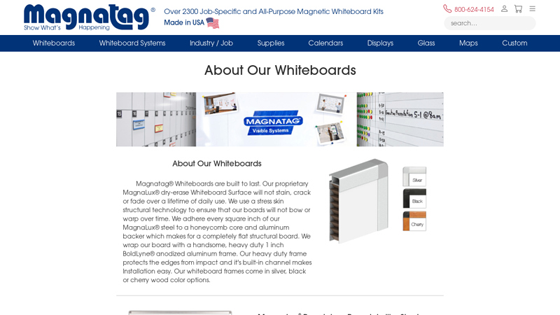 About Our Whiteboards