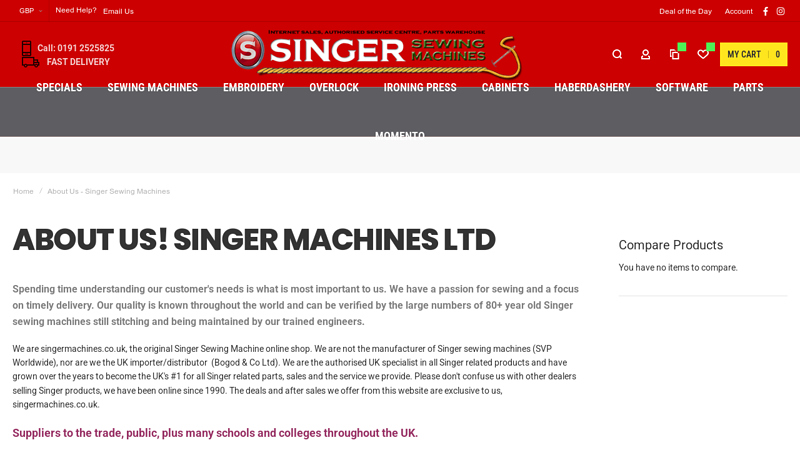 About Us Company Page