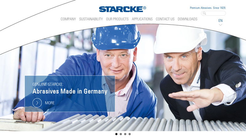 Abrasive manufacturer Starcke in Melle » Sandpaper manufacturer