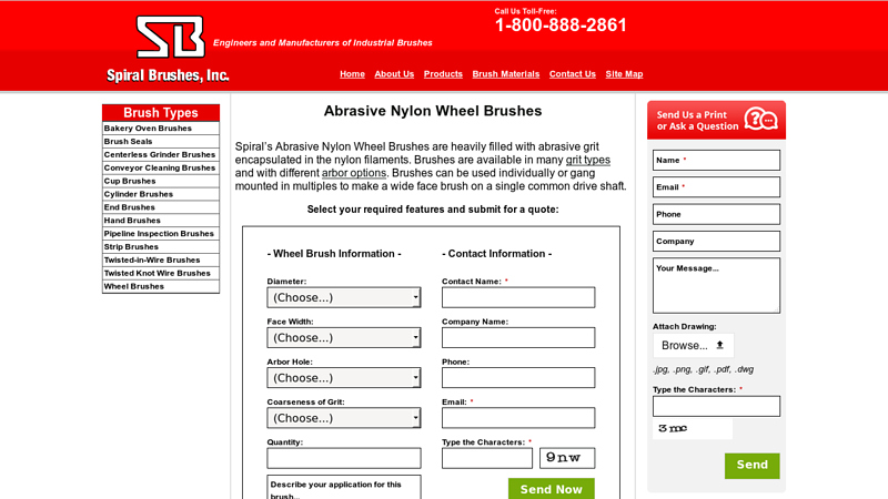 Abrasive Nylon Wheel Brushes