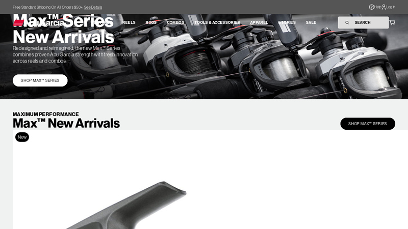 Abu Garcia Fishing Rods, Reels, and other Fishing Tackle