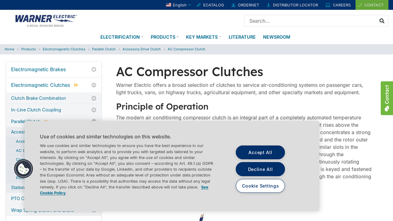 AC Compressor Clutches
