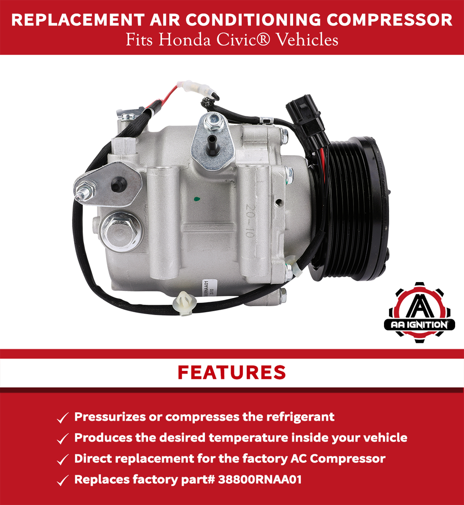 A/C Compressor Honda Civic 2007 industry insight