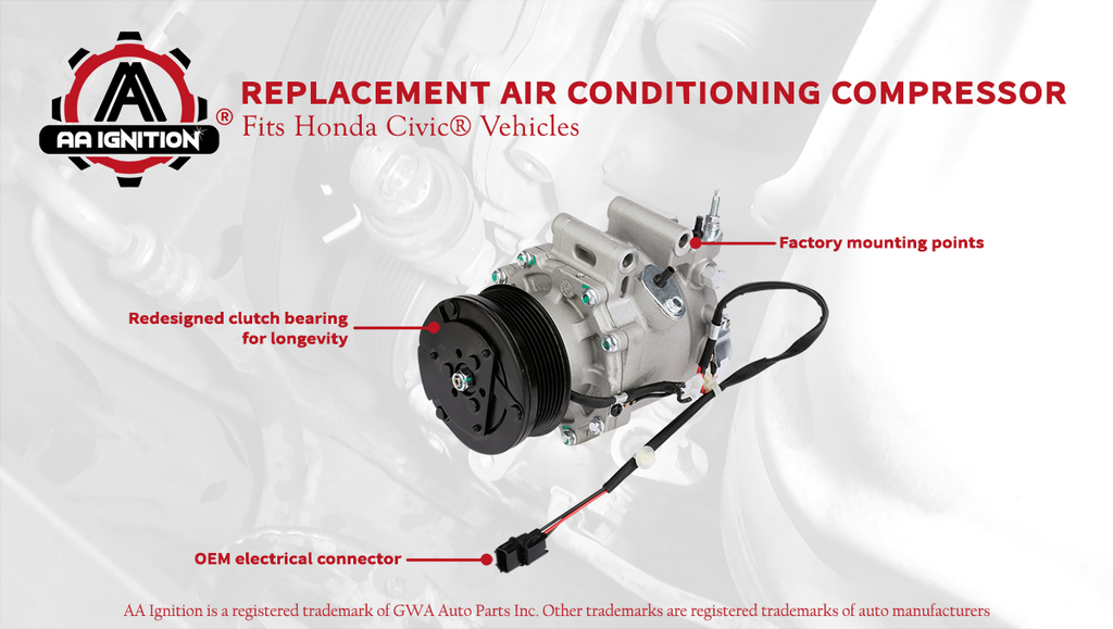 A/C Compressor Honda Civic 2007 industry insight