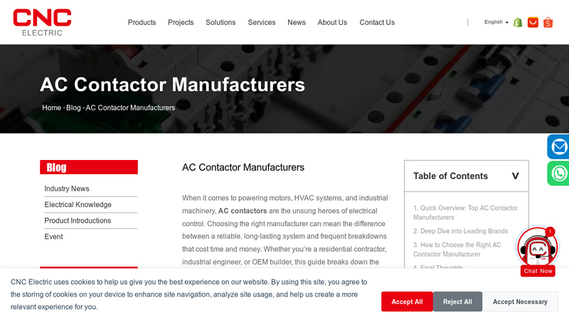 AC Contactor Manufacturers
