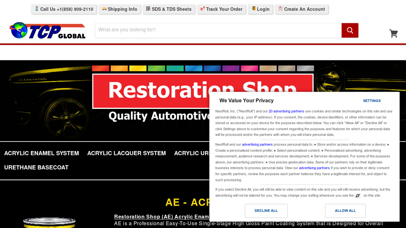 Acrylic Enamel Paint