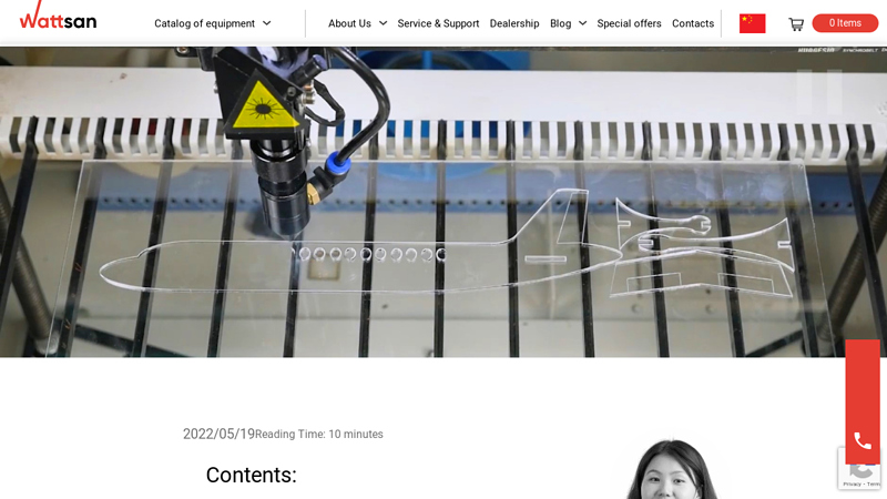 Acrylic & Plexiglass Laser Cutting Engraving Machines