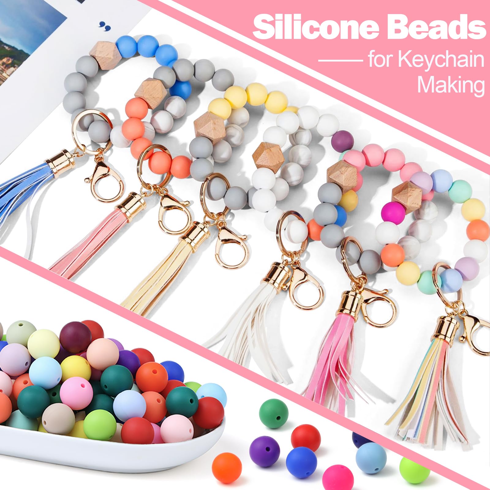 Acrylic & Silicone Beads and Supplies Shipped Fast from NY!