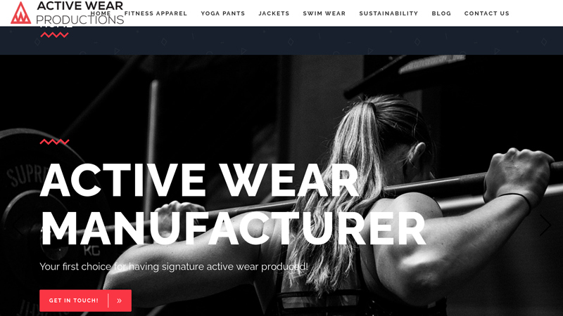 Active Wear Manufacturer