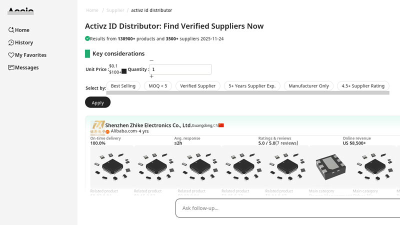 Activz ID Distributor: Find Verified Suppliers Now