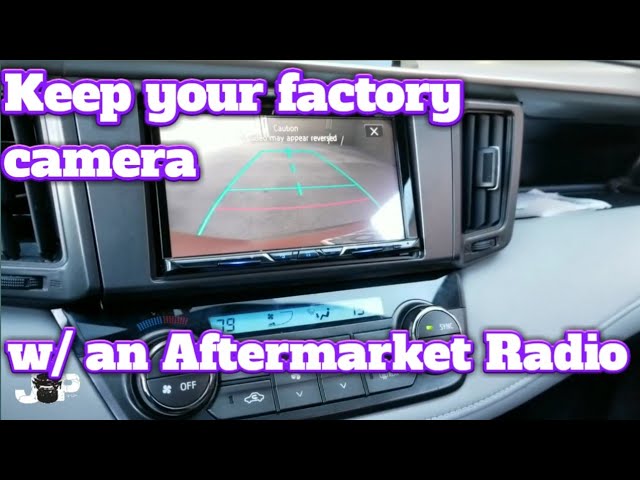 Adapting OEM Backup Camera to Pioneer Unit