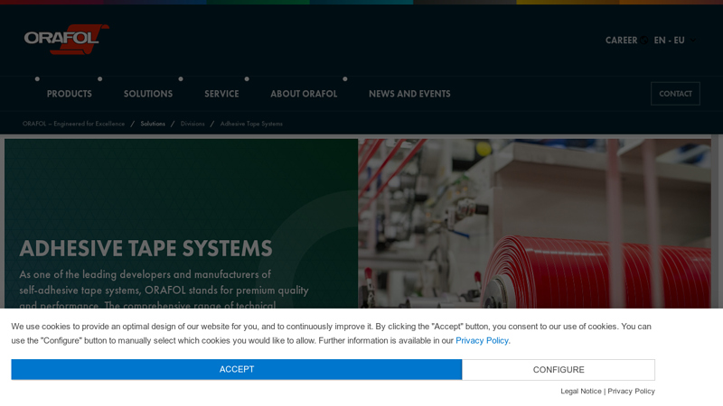 Adhesive Tape Systems