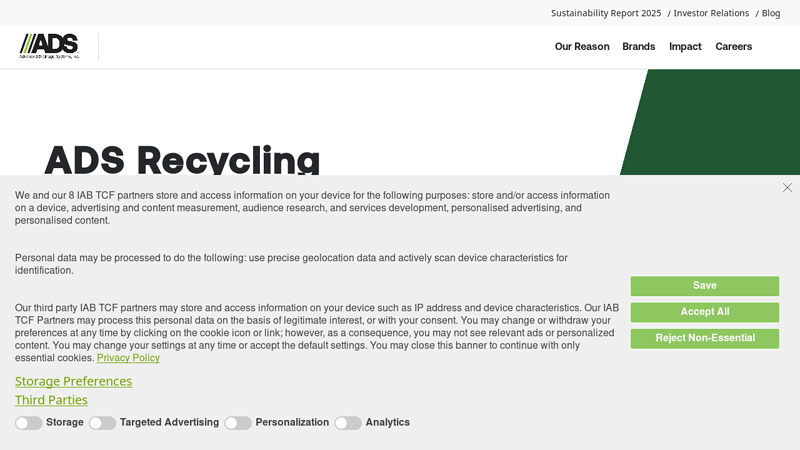 ADS Plastic Recycling