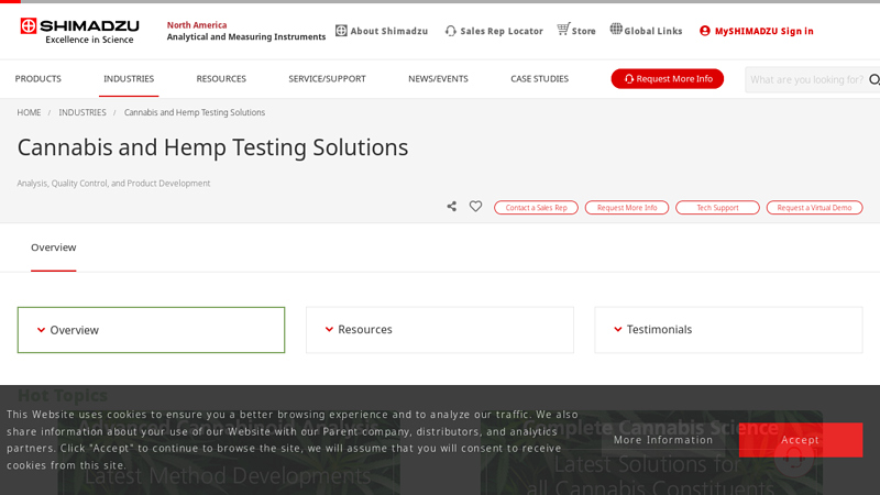 Advanced Cannabis & Hemp Testing Solutions