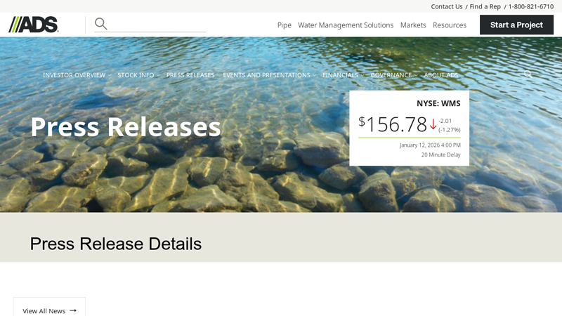 Advanced Drainage Systems Announces Acquisition of Jet Polymer ...