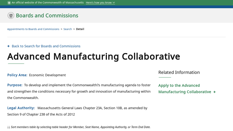 Advanced Manufacturing Collaborative