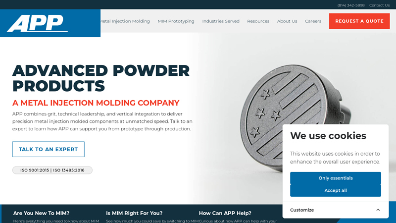 Advanced Powder Products