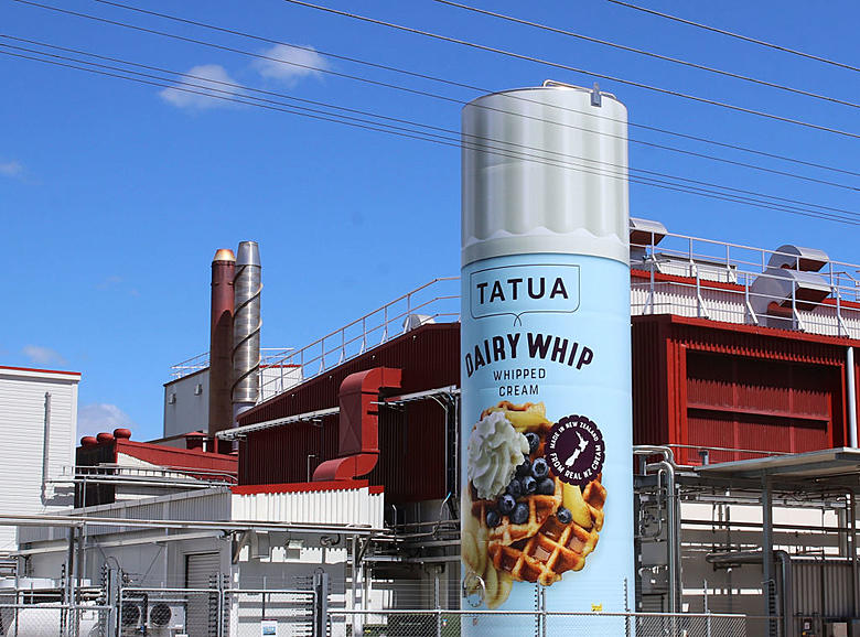 Aerosol whipped cream