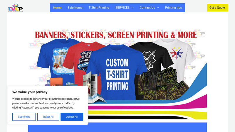 AFFORDABLE Custom Printing Near Me: T custom t-shirts