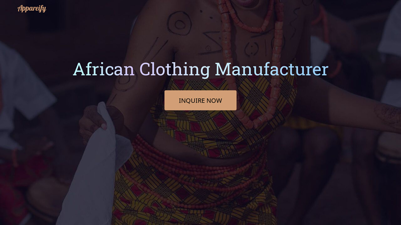 African Clothing Manufacturer: Africa Apparel & Clothes