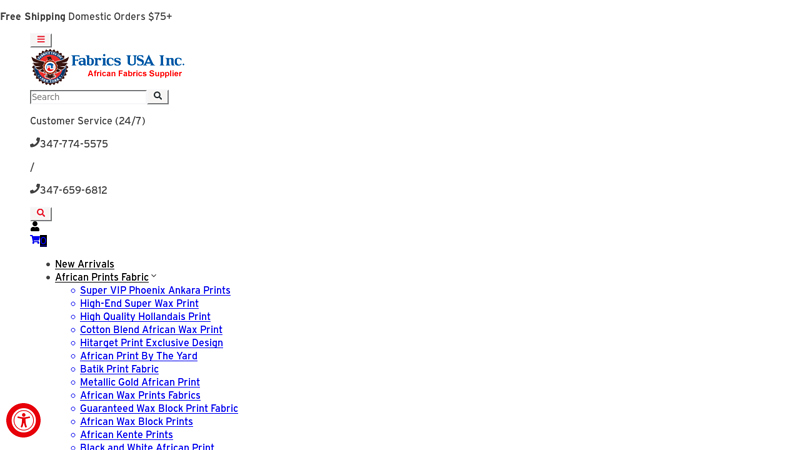 African Fabric Retailer,Wholesaler and Manufacturer from New York ...