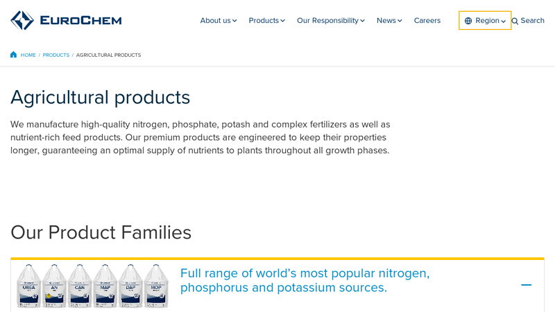 Agricultural products