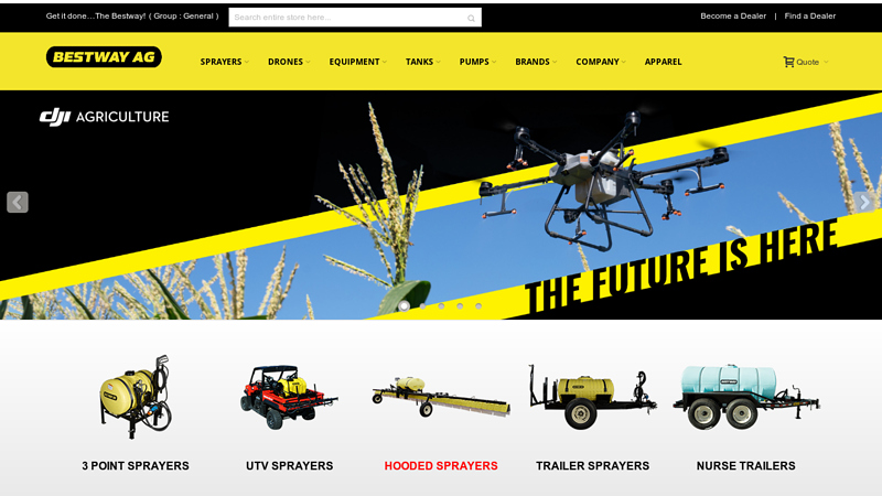 Agriculture Sprayers & Equipment by Bestway Ag