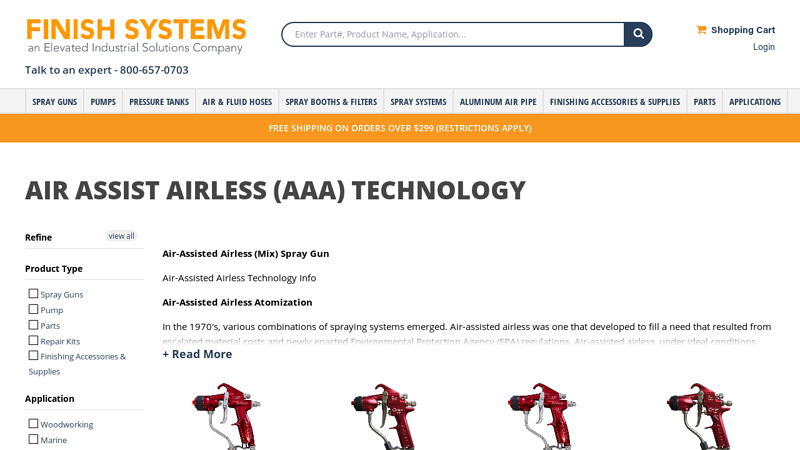 Air Assist Airless (AAA) Technology