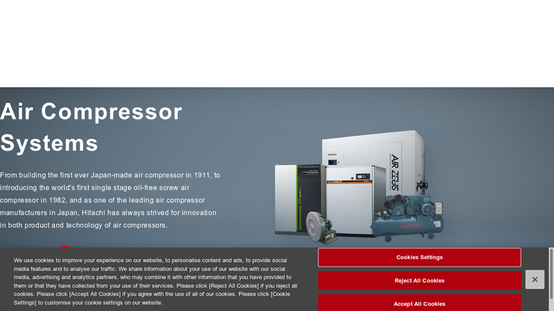 Air Compressors Systems： Products and Solutions